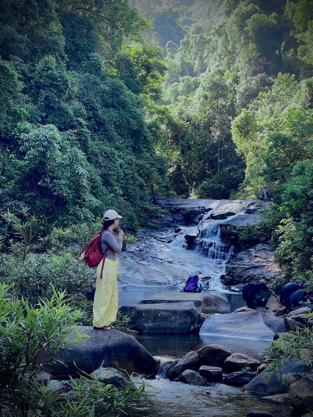 Thac Thuong Long Van - Hoa Bac, A Trekking Route Through Pristine Forest Bordering Bach Ma, Hue. - ảnh 9