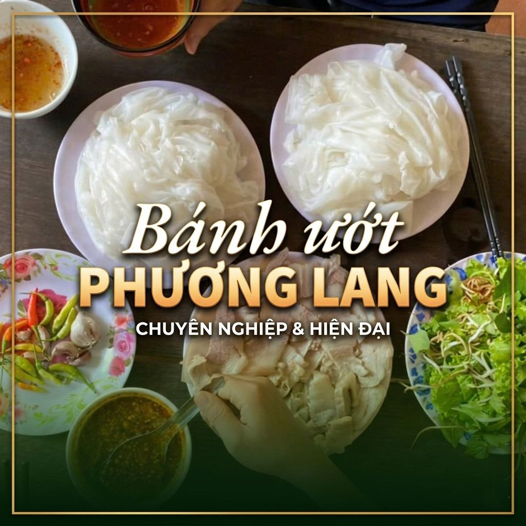 Thử Bánh Ướt Phương Lang Với Đồ Ăn Kèm Và Nước Chấm - 1